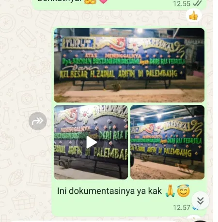 Pengiriman Papan Bunga Duka Pulosari Telagasari